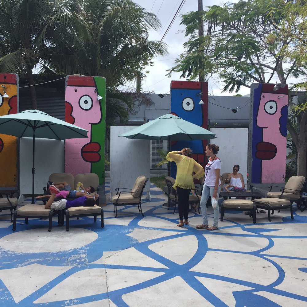 Miami Ironside - Real pieces of Berlin's wall, nice memorabilia - Shopping Centers Near Me - Miami, Florida