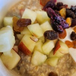 McDonald's - Oatmeal with fruit mix