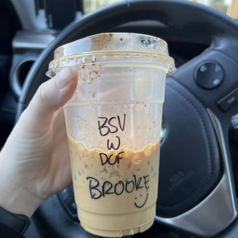 Grounded - Livermore - Brown sugar Vanilla iced latte - Coffee & Tea Near Me - Livermore, California