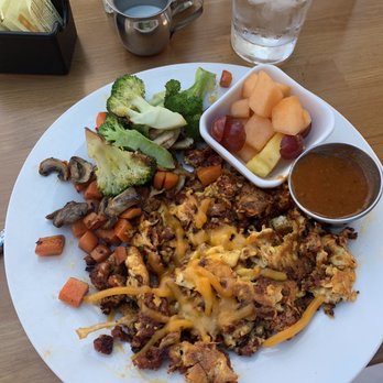 The Breakfast Mug - Chorizo plate with fruit and veggies - Keto friendly!! - Breakfast & Brunch Near Me - Oceanside, California The Breakfast Mug - Chorizo plate with fruit and veggies - Keto friendly!! - Breakfast & Brunch Near Me - Oceanside, California