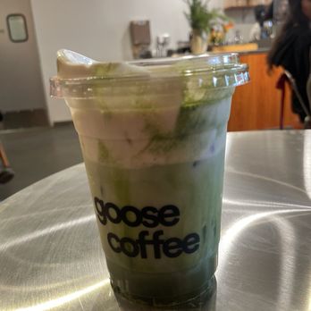 Goose Coffee - Kinako matcha - Coffee & Tea Near Me - Rancho Cucamonga, California