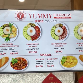 Yummy Express - Menu - Delis Near Me - Westminster, California