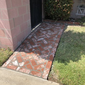 West Coast Concrete Services - Brick side walkway - Masonry/Concrete Near Me - Wilmington , California West Coast Concrete Services - Brick side walkway - Masonry/Concrete Near Me - Wilmington , California