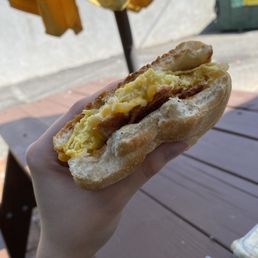 vegan bacon egg and cheese vegan bacon egg and cheese