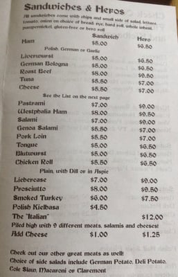 Menu photo 8 JJ Delicatessen Port Jervis, NY Menu photo 8 JJ Delicatessen Port Jervis, NY