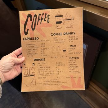 Fourth Wall - menu - Coffee & Tea Near Me - New Orleans, Louisiana Fourth Wall - menu - Coffee & Tea Near Me - New Orleans, Louisiana