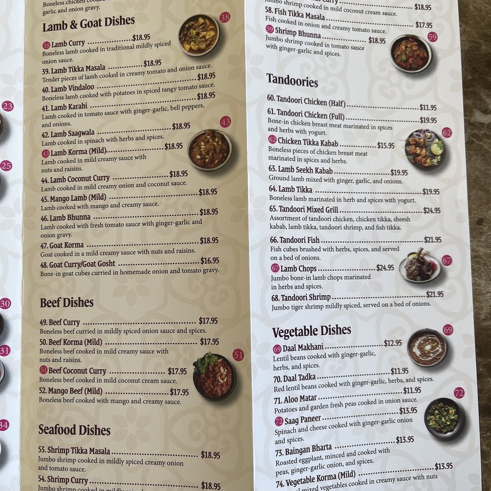 Menu Menu