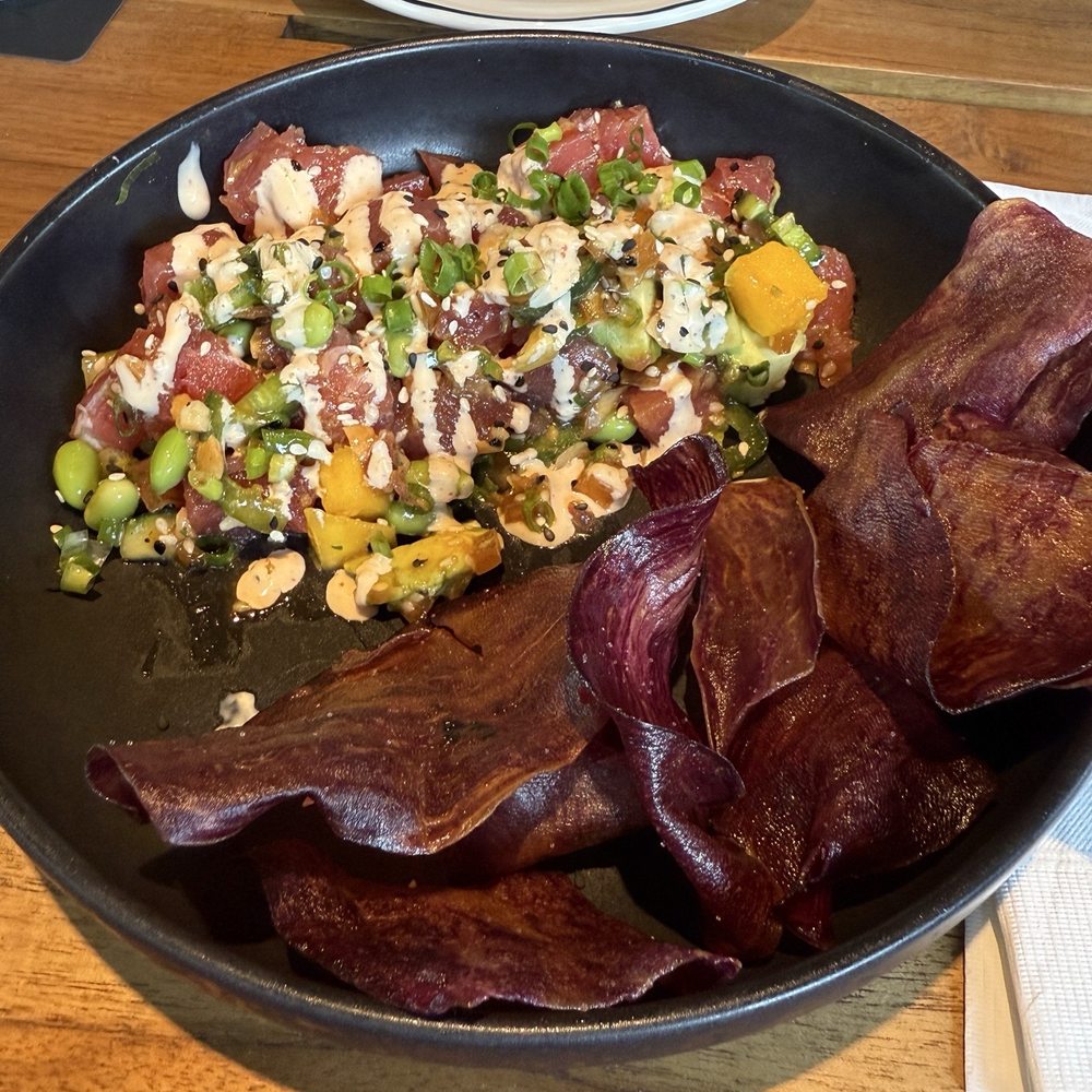 Scotty Browns - Poke with chips - Burgers Near Me - Koloa, Hawaii Scotty Browns - Poke with chips - Burgers Near Me - Koloa, Hawaii