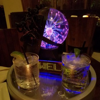 Barton G - Presentation for vodka soda drinks - New American Near Me - Miami Beach, Florida
