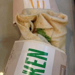 McDonald's - My wrap was put in upside down