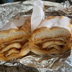 Chicken Parm on a hero