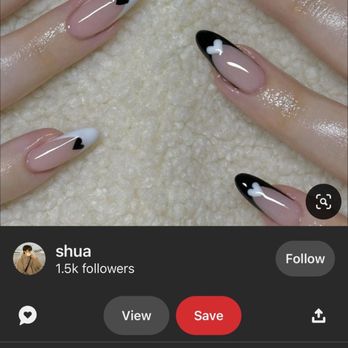 New York Nails Glam - Pinterest inspiration picture - Nail Salons Near Me - Miami, Florida