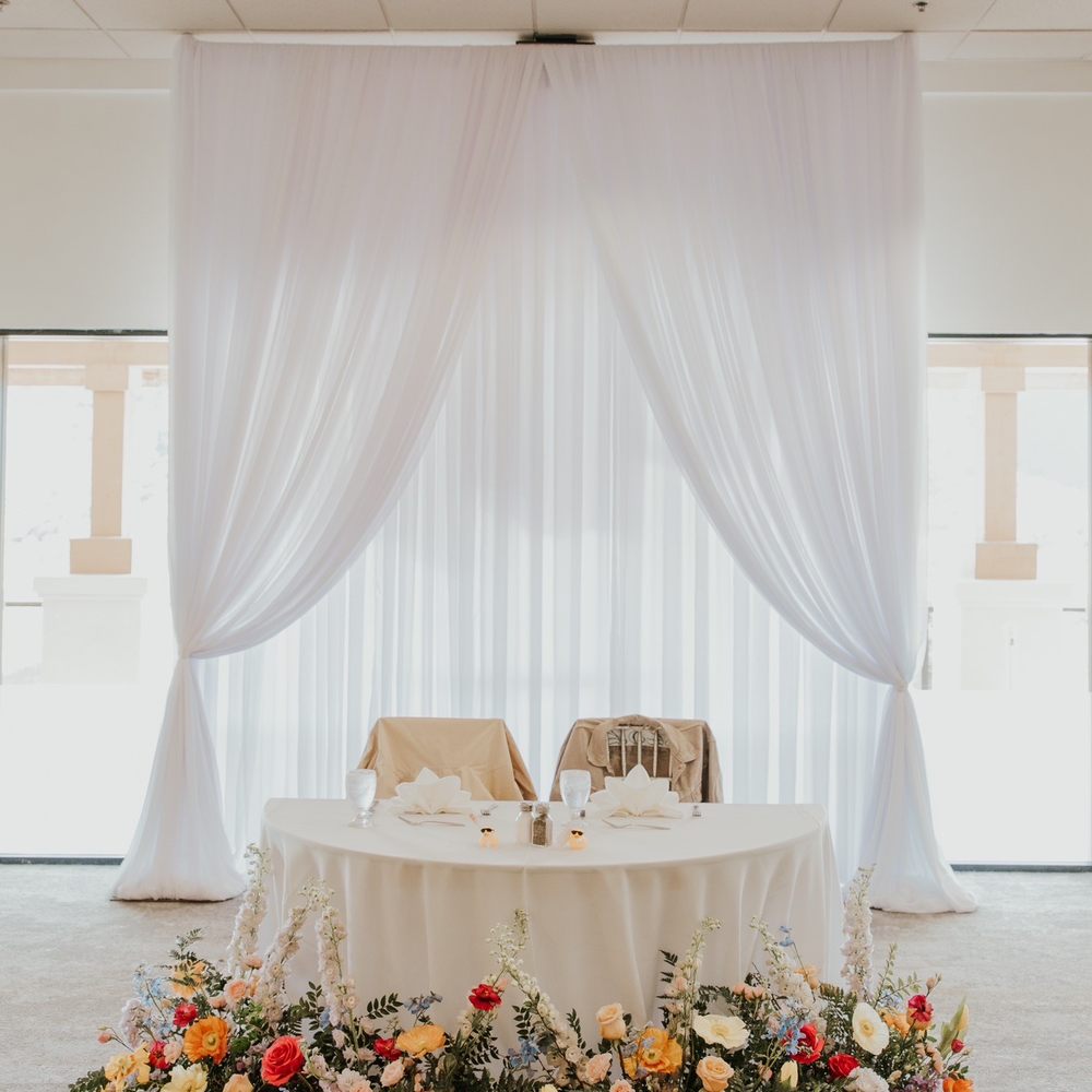 Chloe Rose - Sweetheart table, sweetheart table florals - Floral Designers Near Me