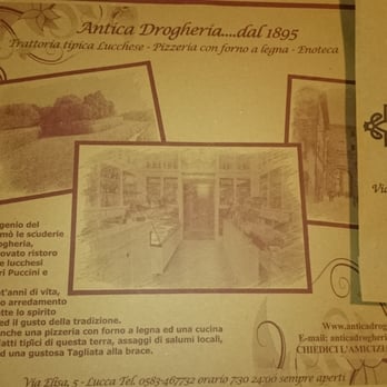 Antica Drogheria - Pizza Near Me - Lucca, LU