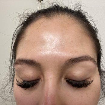 Salon De Manucure - These are my lashes a week in excuse my face and hair lol - Nail Salons Near Me - Los Angeles, California