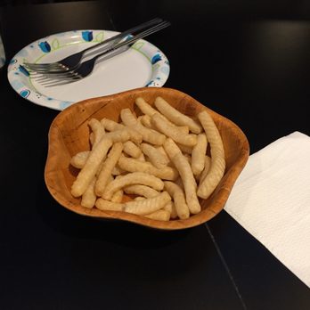 No.1 Plus Chicken - Complimentary shrimp chips after ordering! Not sure if it's refillable or not. - Korean Near Me - Dallas, Texas No.1 Plus Chicken - Complimentary shrimp chips after ordering! Not sure if it's refillable or not. - Korean Near Me - Dallas, Texas