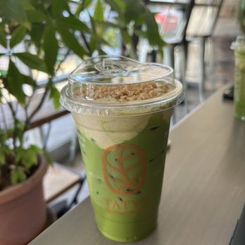 Taty's Specialty Coffee & Tea - BANANA MATCHA LATTE - Coffee & Tea Near Me - Westminster, California