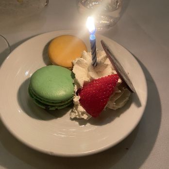 Lambertville Station Restaurant - Complementary birthday dessert - American Near Me - Lambertville, New Jersey