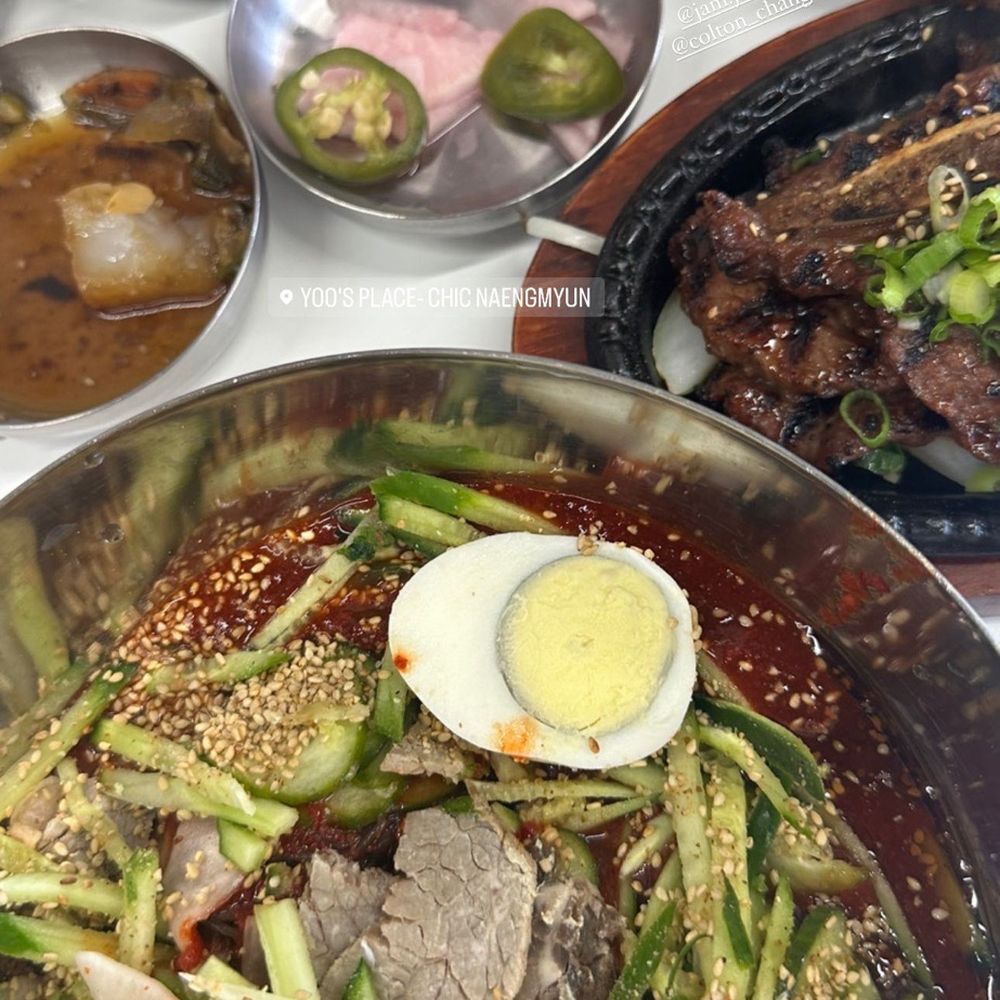 Yoo's Place - 16. Kalbi Noodles Combo - Korean Near Me - Irvine, California Yoo's Place - 16. Kalbi Noodles Combo - Korean Near Me - Irvine, California