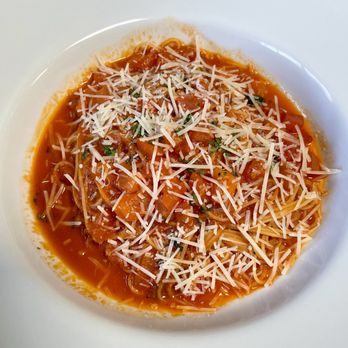 Bistro Arancini - Capellini Pomodoro ($18.95) - Italian Near Me - Burlingame, California Bistro Arancini - Capellini Pomodoro ($18.95) - Italian Near Me - Burlingame, California
