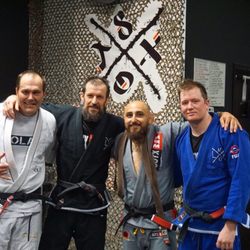 South Texas Brazilian Jiu-Jitsu - Professor Mike, Matthias, Victor and Gavin.