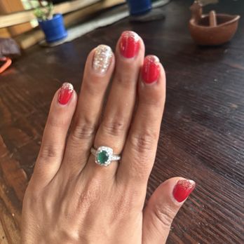 Tips N Toes Spa - Christmas nails by Bebe - Nail Salons Near Me - San Ramon, California Tips N Toes Spa - Christmas nails by Bebe - Nail Salons Near Me - San Ramon, California