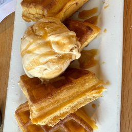 Churro waffle