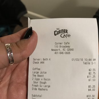 Corner Cafe - very affordable for Newport and the amount of food they serve! - Breakfast & Brunch Near Me - Newport, Rhode Island Corner Cafe - very affordable for Newport and the amount of food they serve! - Breakfast & Brunch Near Me - Newport, Rhode Island