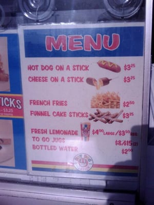 Hot Dog on a Stick by null