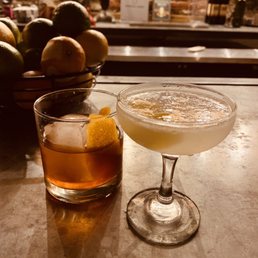Old Fashioned and Gimlet Old Fashioned and Gimlet