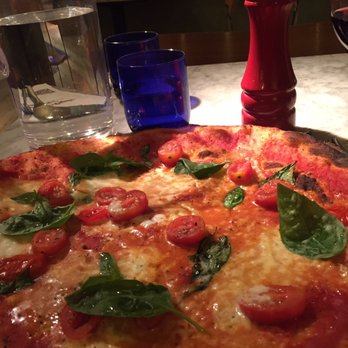 Milano - Margherita pizza. Really good. Very thin crust. - Italian Near Me - Dublin, D