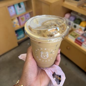 Thank You Coffee - hojicha latte - Coffee & Tea Near Me - Los Angeles, California Thank You Coffee - hojicha latte - Coffee & Tea Near Me - Los Angeles, California