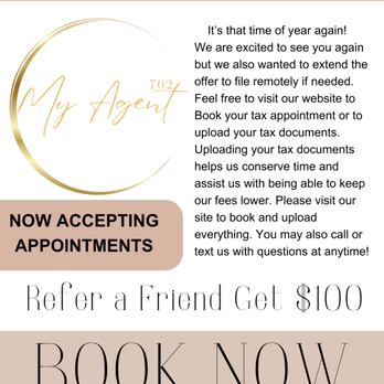 My Agent 702 - Tax Services Near Me - Las Vegas, Nevada My Agent 702 - Tax Services Near Me - Las Vegas, Nevada