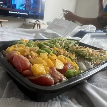 Tiger Plate - Poke 6 oz Bowl - Hawaiian Near Me - Costa Mesa, California