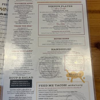 Evolution Craft Brewing Co. & Public House - Menu some new items - New American Near Me - Salisbury, Maryland Evolution Craft Brewing Co. & Public House - Menu some new items - New American Near Me - Salisbury, Maryland