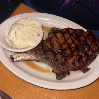 Texas Roadhouse - Bone-In Ribeye* & Mashed Potatoes - Steakhouses Near Me - Liberty, Missouri Texas Roadhouse - Bone-In Ribeye* & Mashed Potatoes - Steakhouses Near Me - Liberty, Missouri