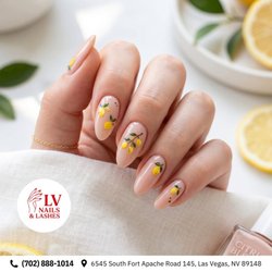 Soft colors and delicate details are perfect for a sweet, feminine nail look. Stop by for your next set!