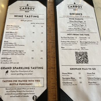 Carboy Winery - Breckenridge - Drink Menu - Wine Tasting Room Near Me - Breckenridge, Colorado Carboy Winery - Breckenridge - Drink Menu - Wine Tasting Room Near Me - Breckenridge, Colorado