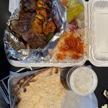 Kabob Connection - Chicken and lamb combo - Mediterranean Near Me - Hanover, Maryland
