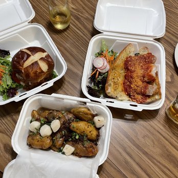 Strong Hearts Cafe - Mac-n-Cheezeburger, eggplant parm, and poutine. - Sandwiches Near Me - Syracuse, New York