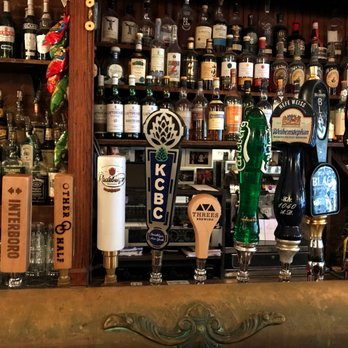Iona - a row of beer taps in a bar - Wine Bars Near Me - Brooklyn, New York Iona - a row of beer taps in a bar - Wine Bars Near Me - Brooklyn, New York