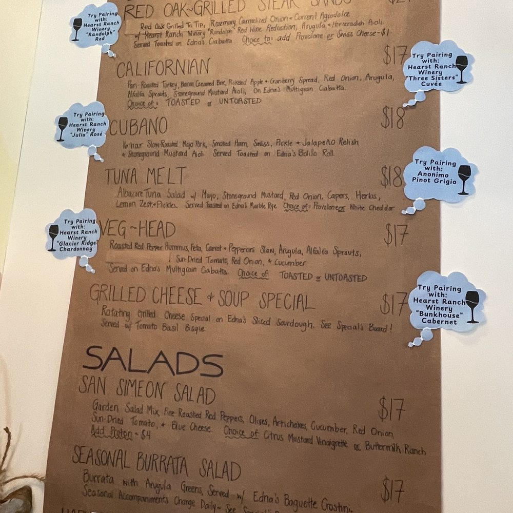 Seaside Foods - Menu - Salad Near Me - Ragged Point, California Seaside Foods - Menu - Salad Near Me - Ragged Point, California