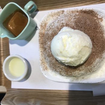 Snowy Village - a bowl of ice cream and a cup of coffee - Desserts Near Me - Saskatoon, Saskatchewan Snowy Village - a bowl of ice cream and a cup of coffee - Desserts Near Me - Saskatoon, Saskatchewan