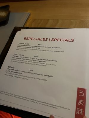 Menu photo 2 Umami Cancún, ROO