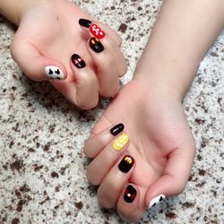 Fiji Nail & Spa - Yang did the Disney Mickey Mouse Style.