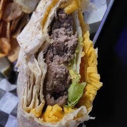 Michael's Tavern - Cheeseburger wrap