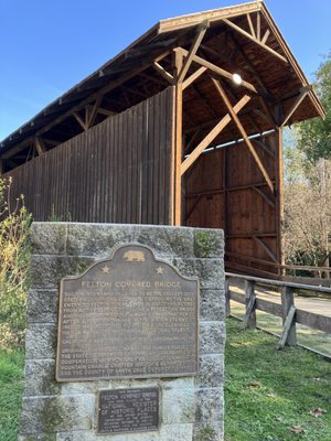Felton Covered Bridge by null