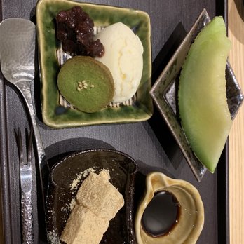 Zen Japanese Restaurant - Dessert (just like last year's). I still liked the soya ice-cream best. - Japanese Near Me - Markham, Ontario Zen Japanese Restaurant - Dessert (just like last year's). I still liked the soya ice-cream best. - Japanese Near Me - Markham, Ontario