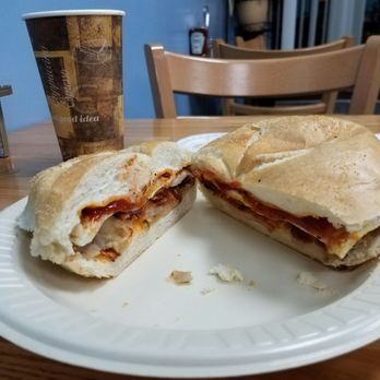 Boulevard Hero's - Large coffee & bacon, egg, potatoes & cheese on a roll. $5.00. Great prices. - Fast Food Near Me - Jamaica, New York Boulevard Hero's - Large coffee & bacon, egg, potatoes & cheese on a roll. $5.00. Great prices. - Fast Food Near Me - Jamaica, New York