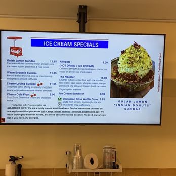 Koolfi Creamery - Menu as of 6/2024 - Ice Cream & Frozen Yogurt Near Me - San Leandro, California Koolfi Creamery - Menu as of 6/2024 - Ice Cream & Frozen Yogurt Near Me - San Leandro, California